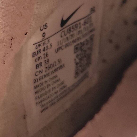 Nike Air Force 1 Shadow Arctic Punch/Barely Volt Women's Size 9 - Picture 10 of 10